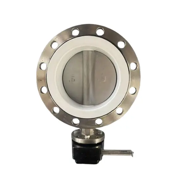 Acid Alkali Special Stainless Steel Flange Butterfly Valve