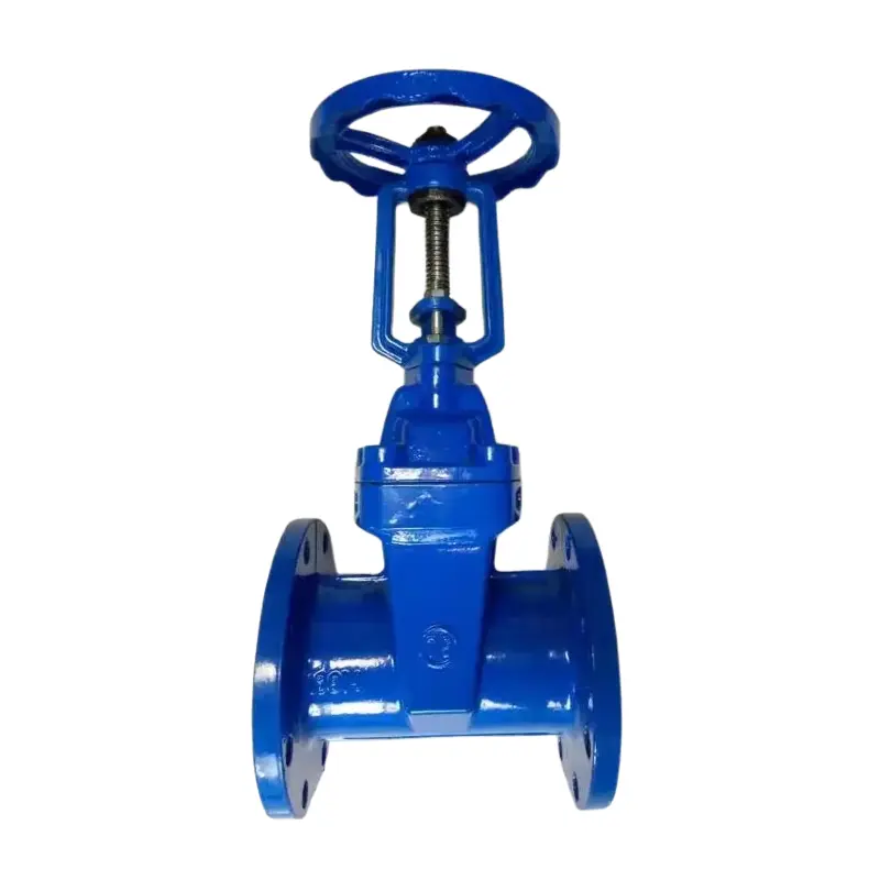 Ductile Iron Open Stem Soft Seal Flange Gate Valve