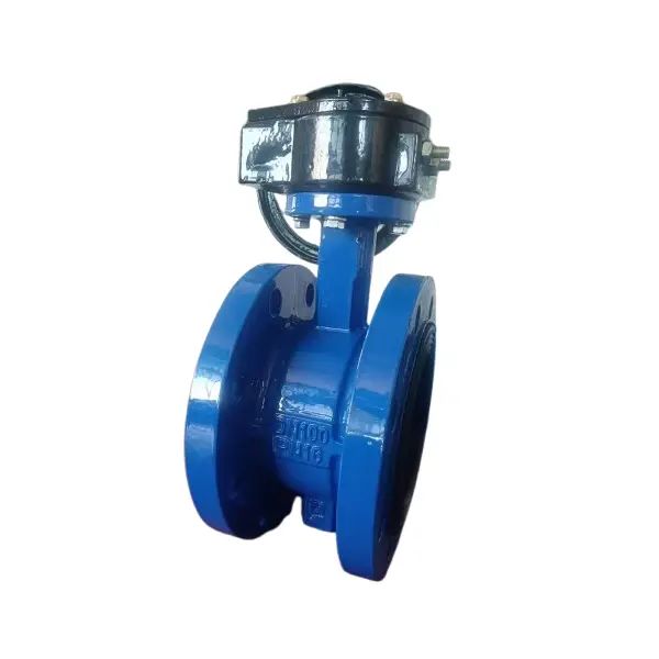 Soft Sealed Flange Butterfly Valve For Water Supply Pipeline